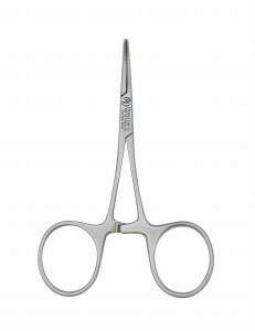     Kleszczyki naczyniowe Mosquito zagięte, 10cm 