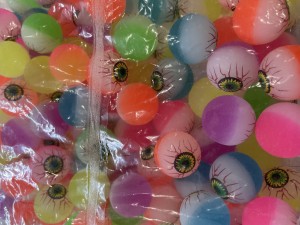 Małe piłeczki kauczukowe (oczy)-1 szt