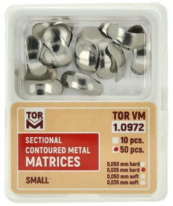 Matryce sekcyjne  S - 0.035mm hard -50szt