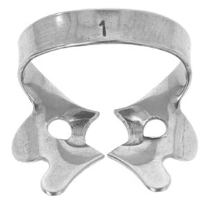 Klamra ze skrzydełkami do koferdamu 1