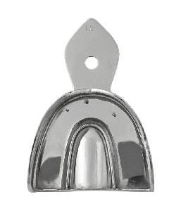 Łyżka wyciskowa stalowa z rantem U4 pełna (góra) rozm. S