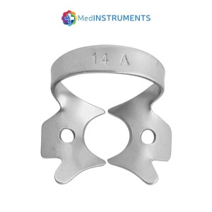  Klamra do koferdamu fig.14A do zębów częściowo wyrżniętych lub dużych trzonowców