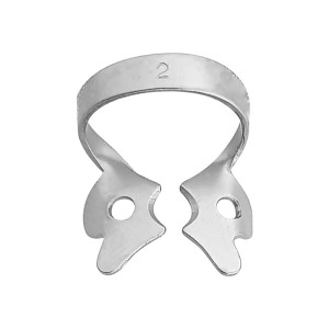 Klamra do koferdamu fig.2 uniwersalna do większych zębów dwuguzkowych, żuchwowych