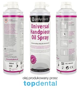 Olej uniwersalny do końcówek poj. 500ml Polydent-1 szt