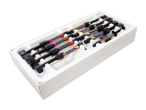 NOVA COMPO C- światłoutwardzalny kompozyt nanohybrydowy zestaw 8x4g 