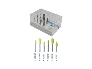 ROLENE COMPOSITE POLISHING RUBBER- zestaw gumek do polerowania kompozytów 10 szt. 