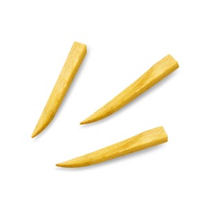 Kliny drewniane międzyzębowe cienkie długie