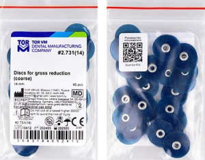 Krążki polerskie 14 mm - super coarse-50 szt    