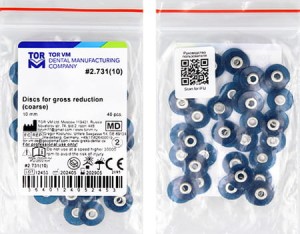 Krążki polerskie 10 mm - super coarse-50 szt      