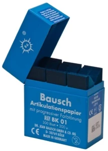 Kalka Bausch BK 01 niebieska 200µ listki 300szt + podajnik progresywna