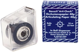 Kalka Bausch BK 15 niebieska 40µ rolka 22mm x10m + podajnik dwustronna