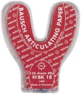Kalka Bausch BK 18 czerwona 40µ podkowa 150szt + podajnik dwustronna