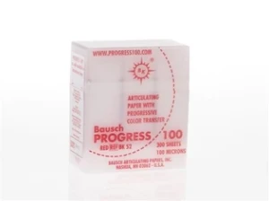 Kalka Bausch BK 52 czerwona 100µ listki 300szt + podajnik progresywna