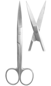 Nożyczki chirurgiczne 16 cm proste O/O