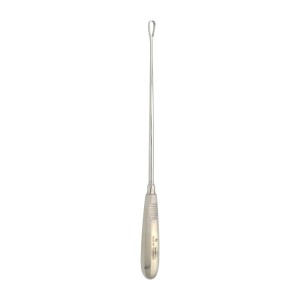     Skrobaczka ginekologiczna tępa Recamier fig 1, dł. 31 cm 
