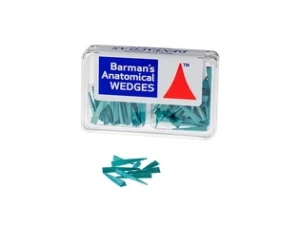 Kliny drewniane Barman turkusowe 200 szt.