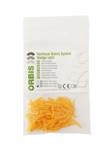 ORBIS kliny large pomarańczowe 100szt. Orbis sectional matrix system