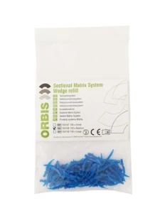 ORBIS kliny medium niebieskie 100szt. Orbis sectional matrix system