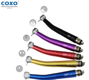 Turbina czerowna COXO CX207-C H14-1TP4 (torque, spray, push-button)