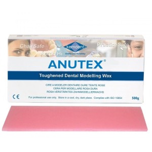 Wosk modelowy średnio twardy  ANUTEX 500 g 