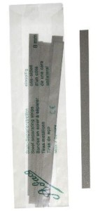 Paski ścierne jednostronne Adaco 8mm medium (op. 12 szt.)  